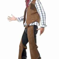 Smiffys All Mens Costumes Cowboy Outfit