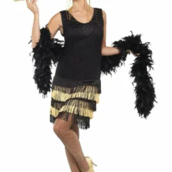 Smiffys Fringe Flapper Dress All Womens Costumes