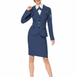 Smiffys All Womens Costumes Women's WWII Air Force Uniform