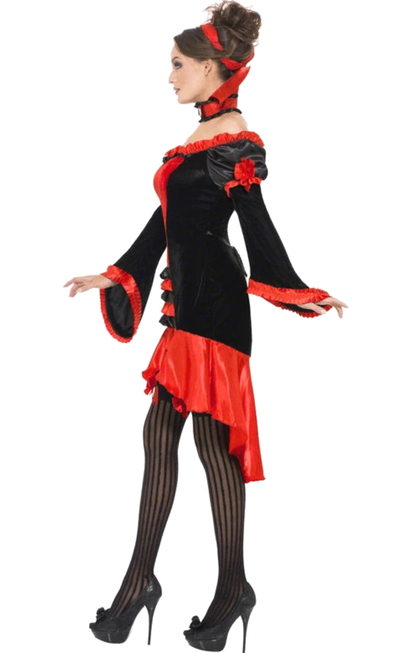 Smiffys All Womens Costumes Fever Boudoir Vampiress Costume 2 Smiffys All Womens Costumes Fever Boudoir Vampiress Costume