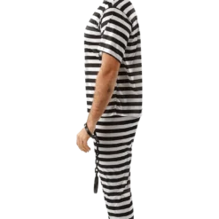 Orion Costumes Adult Convict Fancy Dress Costume