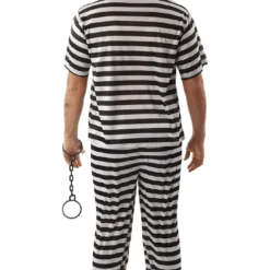 Orion Costumes Adult Convict Fancy Dress Costume