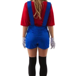 Orion Costumes Female Super Plumber Costume 5 Orion Costumes Female Super Plumber Costume
