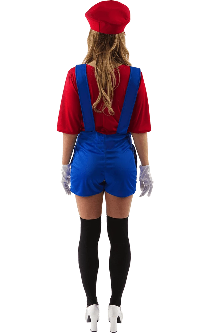 Orion Costumes Female Super Plumber Costume 3 Orion Costumes Female Super Plumber Costume