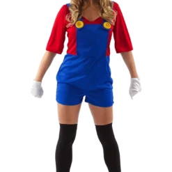 Orion Costumes Female Super Plumber Costume