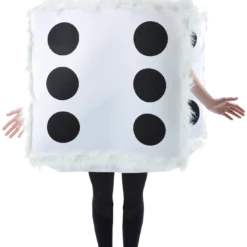 Orion Costumes Adult Fluffy Dice Fancy Dress Costume All Mens Costumes
