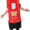 Orion Costumes All Mens Costumes Adult Postbox Fancy Dress Costume