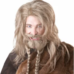 California Costumes Blonde Viking Wig, Beard And Moustache All Mens Costumes