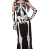 Morris Costumes Adults Adult Skeleton Bone Dress