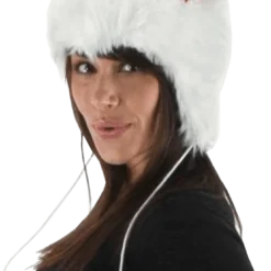 Elope White Kitty Hat