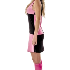 Orion Costumes 60s Black & Pink Chequered Dress All Womens Costumes