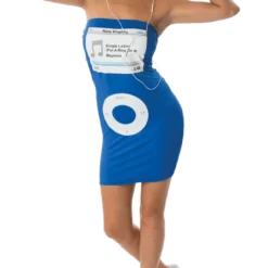 Orion Costumes All Womens Costumes Adult Blue Music Player Dress