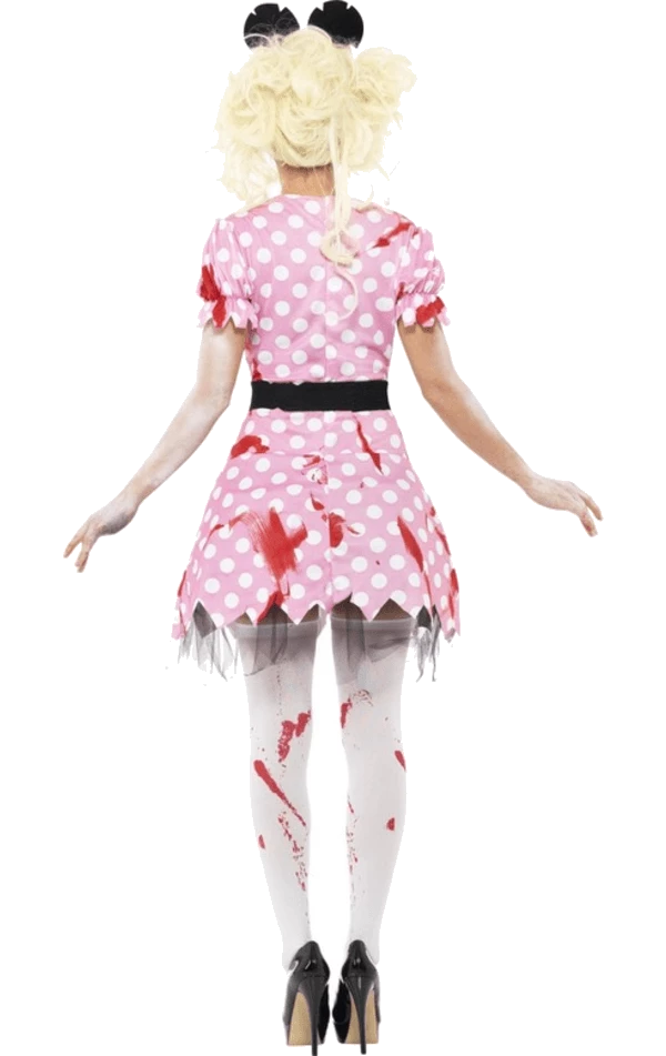 Smiffys All Womens Costumes Adult Zombie Mouse Costume 3 Smiffys All Womens Costumes Adult Zombie Mouse Costume