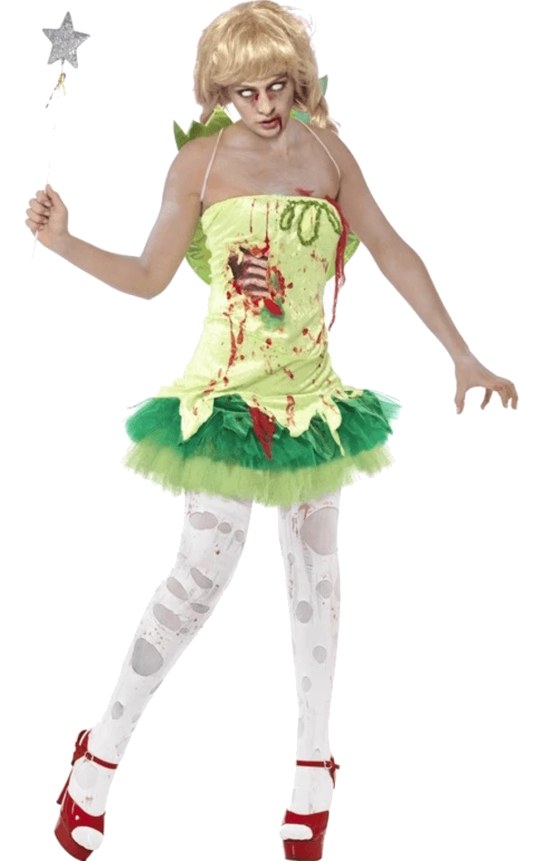 Smiffys Adult Zombie Fairy Costume All Womens Costumes 1 Smiffys Adult Zombie Fairy Costume All Womens Costumes
