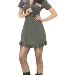 Smiffys Ladies Top Gun Deluxe Costume All Womens Costumes