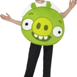 Smiffys Kids Child Angry Birds Green Pig Costume