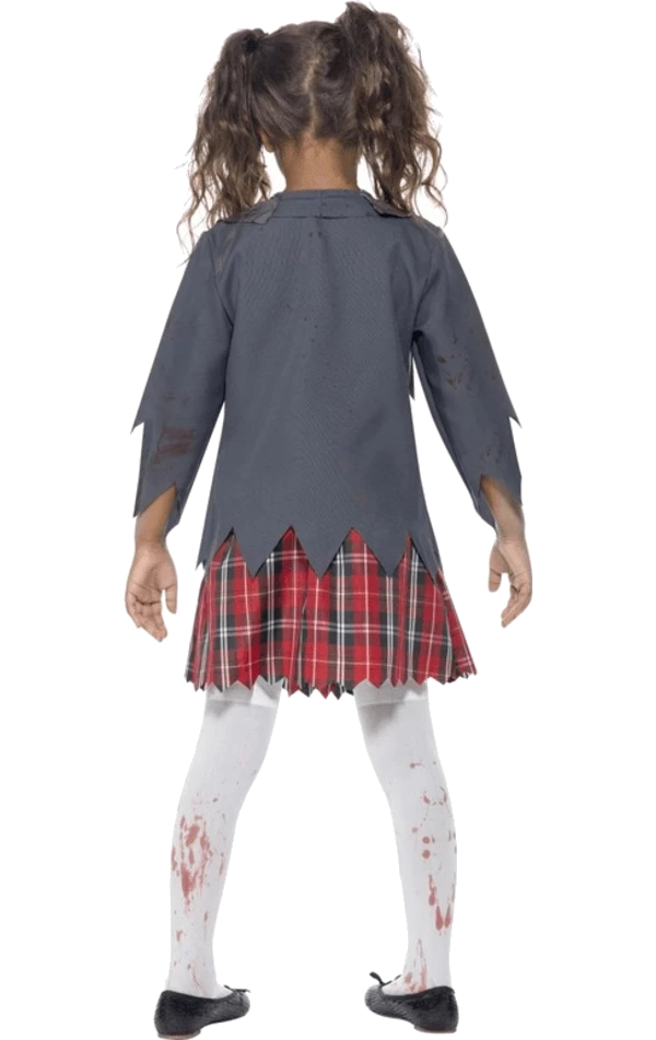 Smiffys Zombie School Girl Costume All Girls Costumes 3 Smiffys Zombie School Girl Costume All Girls Costumes