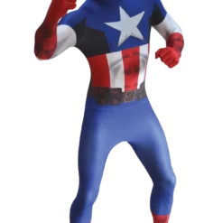Body Republic Adult Captain America Morphsuit