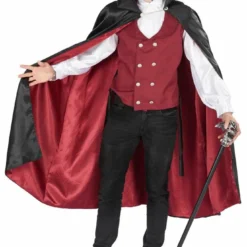 Orion Costumes Adult Halloween Red Vampire Costume