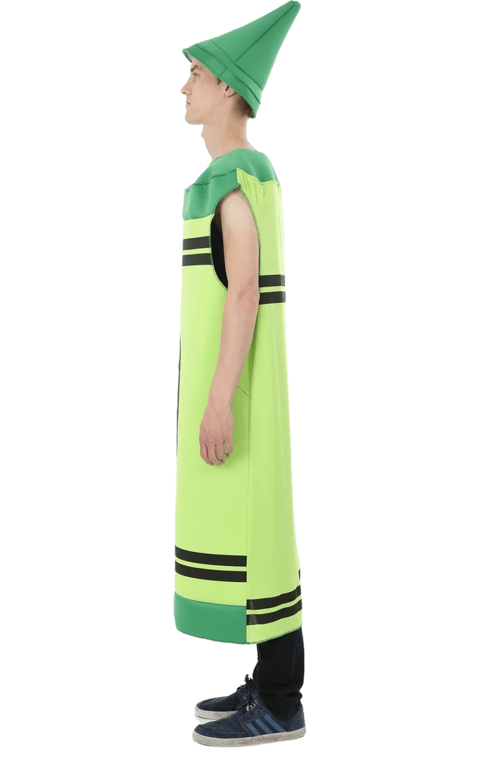 Orion Costumes Adult Green Crayon Costume 2 Orion Costumes Adult Green Crayon Costume