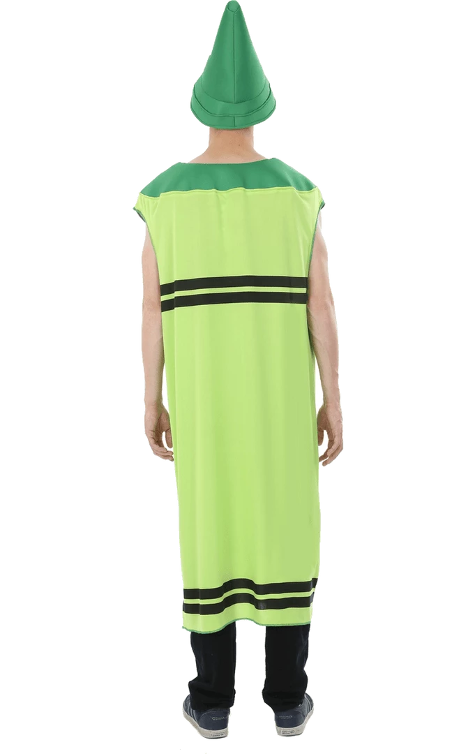 Orion Costumes Adult Green Crayon Costume 3 Orion Costumes Adult Green Crayon Costume
