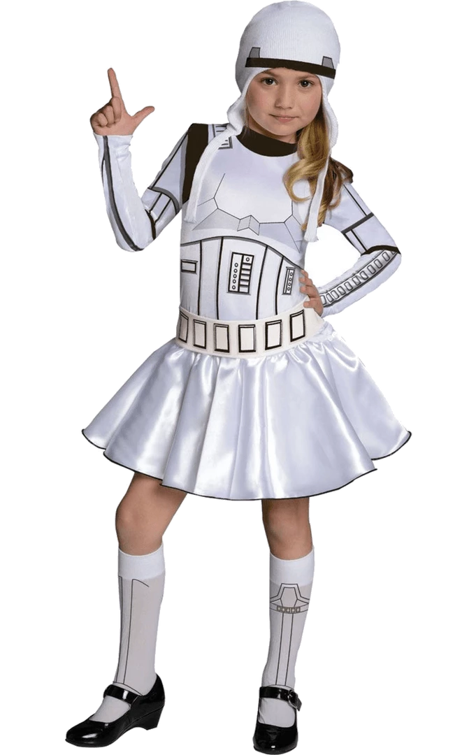 Rubies All Girls Costumes Girls Star Wars Stormtrooper Costume 1 Rubies All Girls Costumes Girls Star Wars Stormtrooper Costume