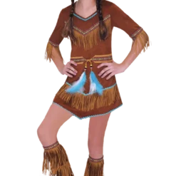 Amscan Child Dream Catcher Red Indian Girl Costume