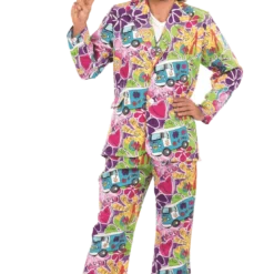 Fun Shack All Mens Costumes Adult Mens Psychedelic Suit