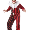 Palmer Child Halloween Clown Googly Eye Costume