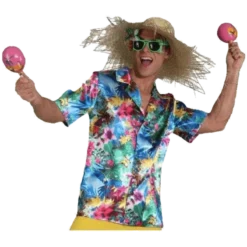 Orlob All Mens Costumes Adult Mens Hawaii Shirt