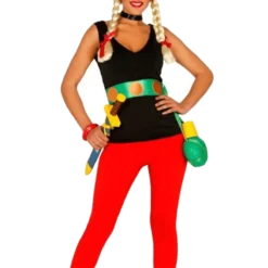 Fiesta Guirca All Womens Costumes Adult Gaulish Woman Costume