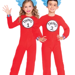 Amscan Thing One & Thing Two Costume All Girls Costumes