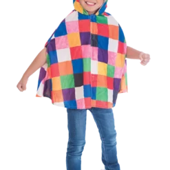 Amscan All Girls Costumes Kids Elmer The Elephant Cape Costume