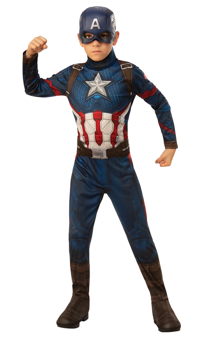 Rubies Kids Captain America Costume World Book Day 1 Rubies Kids Captain America Costume World Book Day