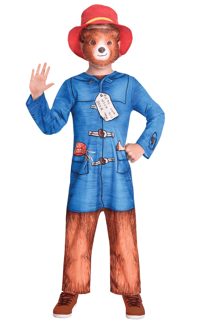 Amscan Child Paddington Bear Costume 1 Amscan Child Paddington Bear Costume