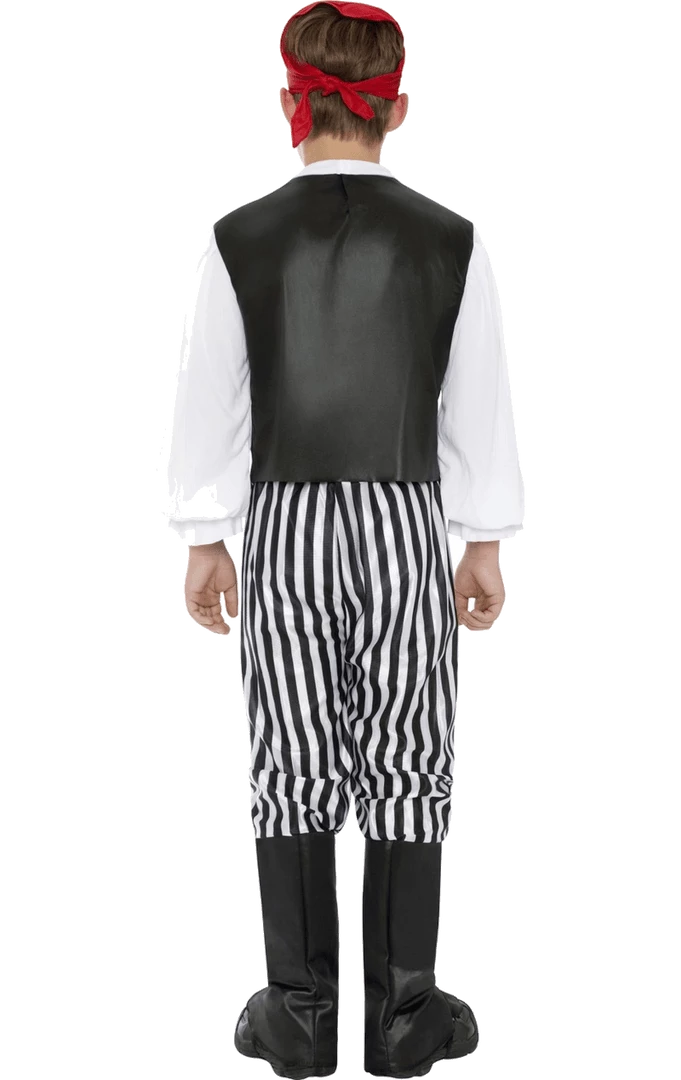 Smiffys All Boys Costumes Child Pirate Costume 2 Smiffys All Boys Costumes Child Pirate Costume