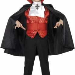 Smiffys Child Dracula Boy Costume Halloween
