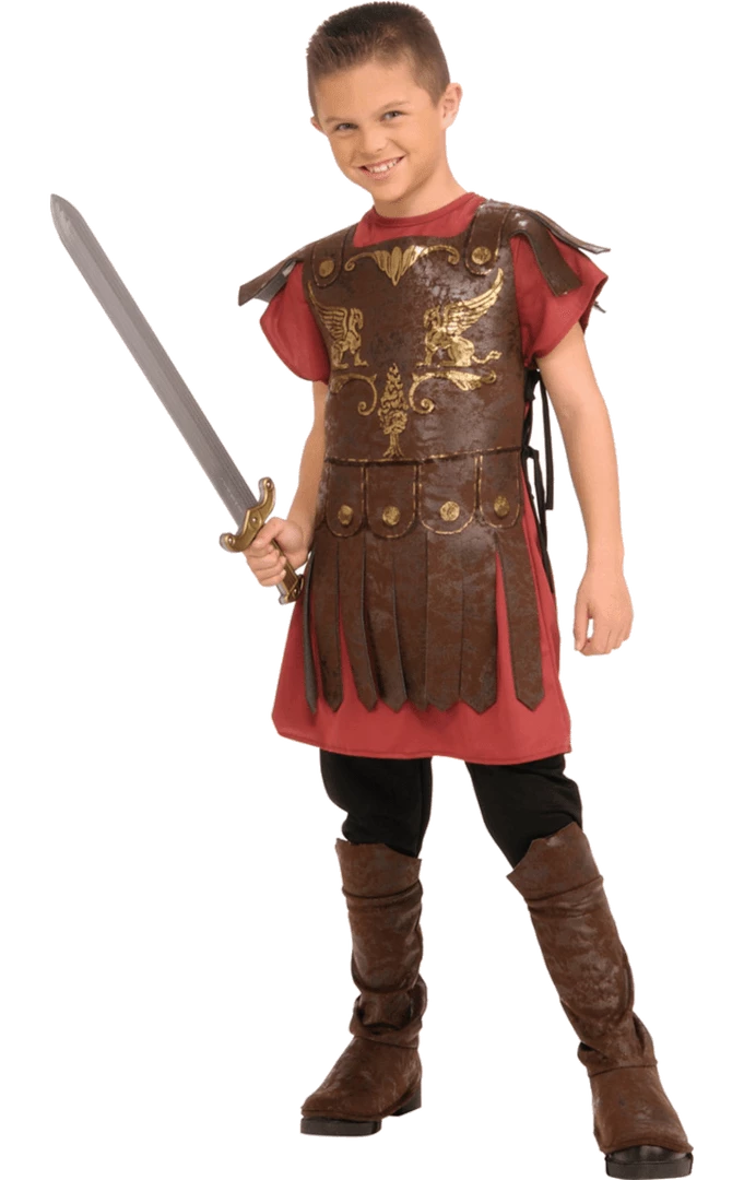 Rubies Child Gaius Roman Gladiator Fancy Dress Costume Around The World 1 Rubies Child Gaius Roman Gladiator Fancy Dress Costume Around The World