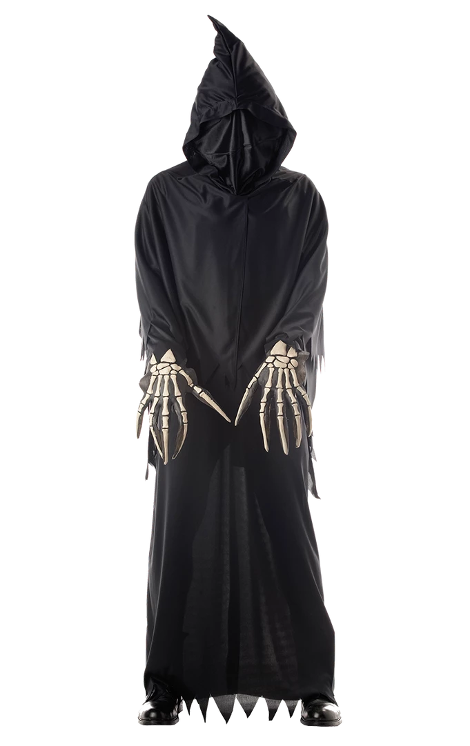 California Costumes Kids Masked Grim Reaper Costume 1 California Costumes Kids Masked Grim Reaper Costume