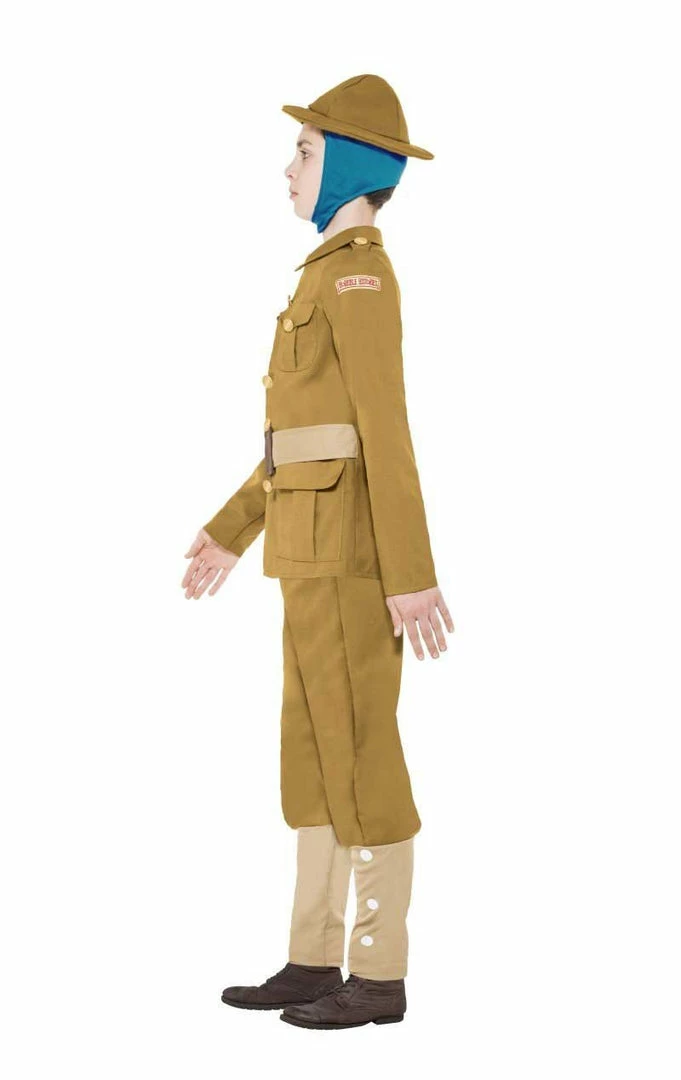 Smiffys Child Horrible Histories WW1 Boy Costume 2 Smiffys Child Horrible Histories WW1 Boy Costume