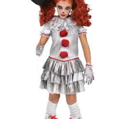 Palmer Kids Miss Pennywise Clown Costume All Girls Costumes