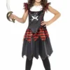 Smiffys Child Gothic Pirate Costume All Girls Costumes
