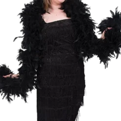 Generic Black Feather Boa