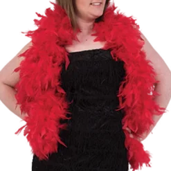 Generic Red Feather Boa Hen Party