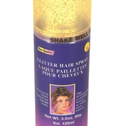 Rubies Gold Glitter Hair Spray Accessories