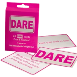 Generic Dare Cards In Pink Accessory Hen Party