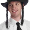 Forum Novelties Accessories Rabbi Hat With Payes Accessory