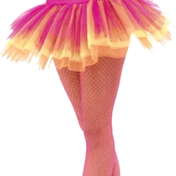 Smiffys Adult Neon Multicoloured TuTu Adults