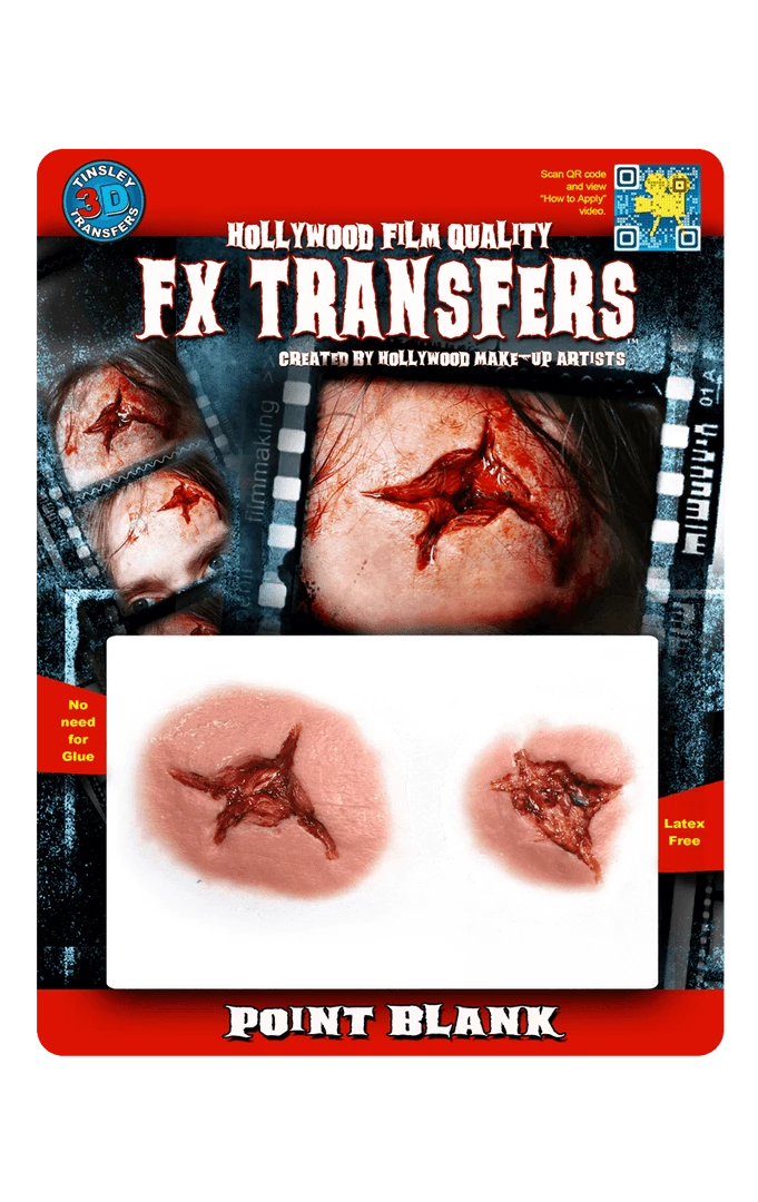 Tinsley Transfers Point Blank 3D FX Tattoo Accessories 1 Tinsley Transfers Point Blank 3D FX Tattoo Accessories