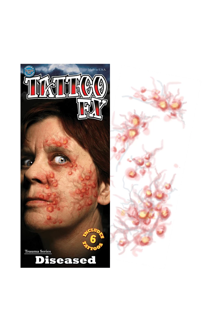 Tinsley Transfers Diseased Trauma Tattoo 1 Tinsley Transfers Diseased Trauma Tattoo